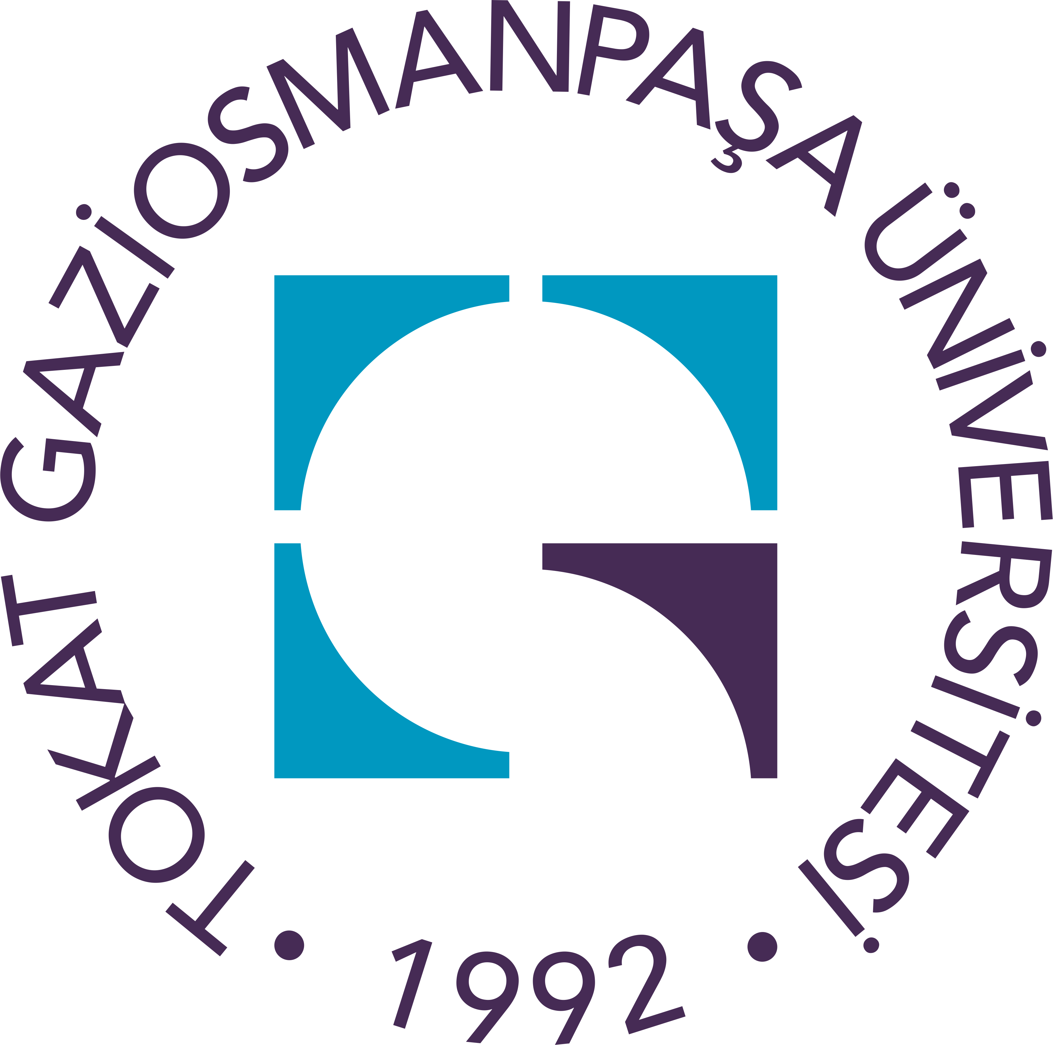 Tokat Gaziosmanpaşa Üniversitesi logosu