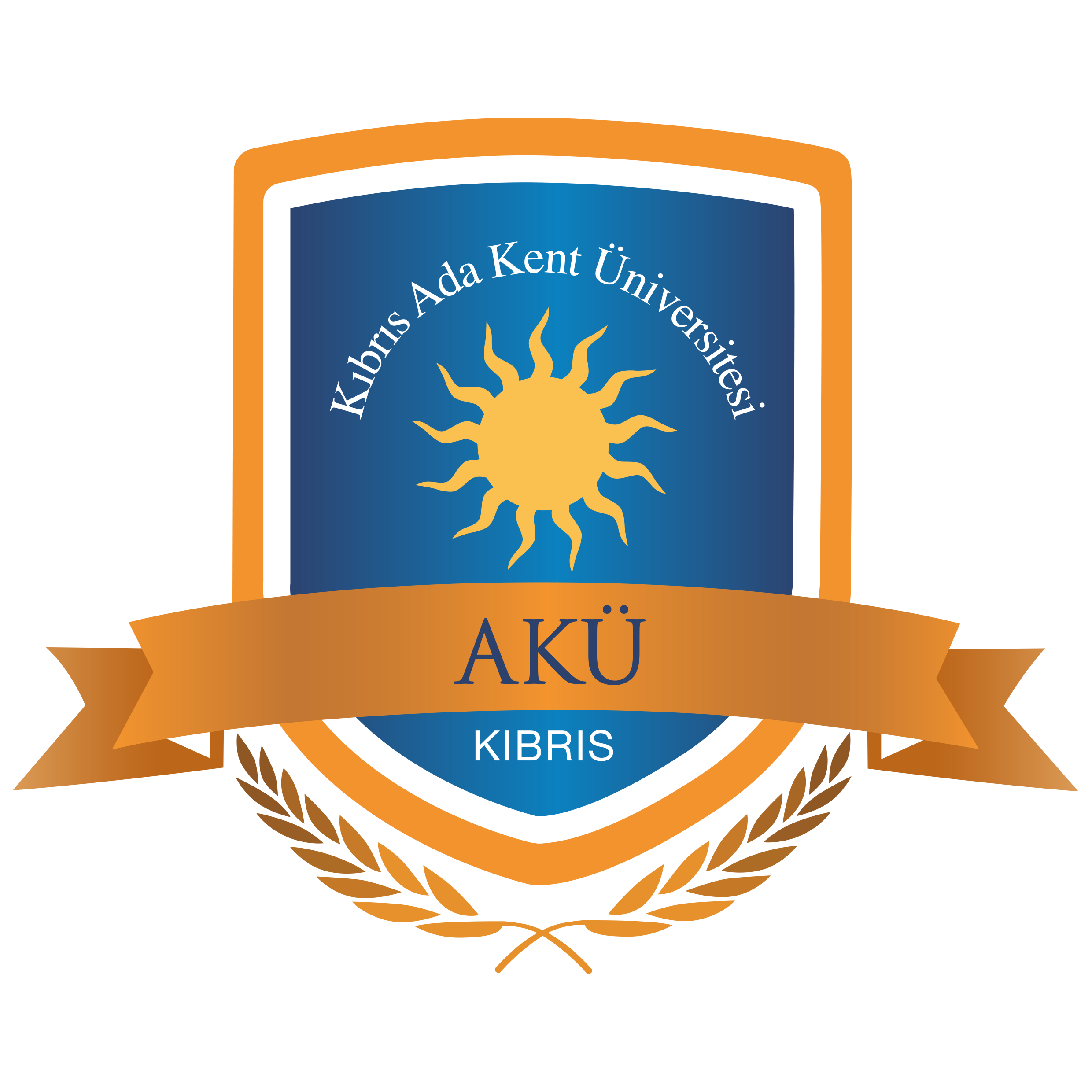 Ada Kent Üniversitesi (kktc-gazimağusa) logosu